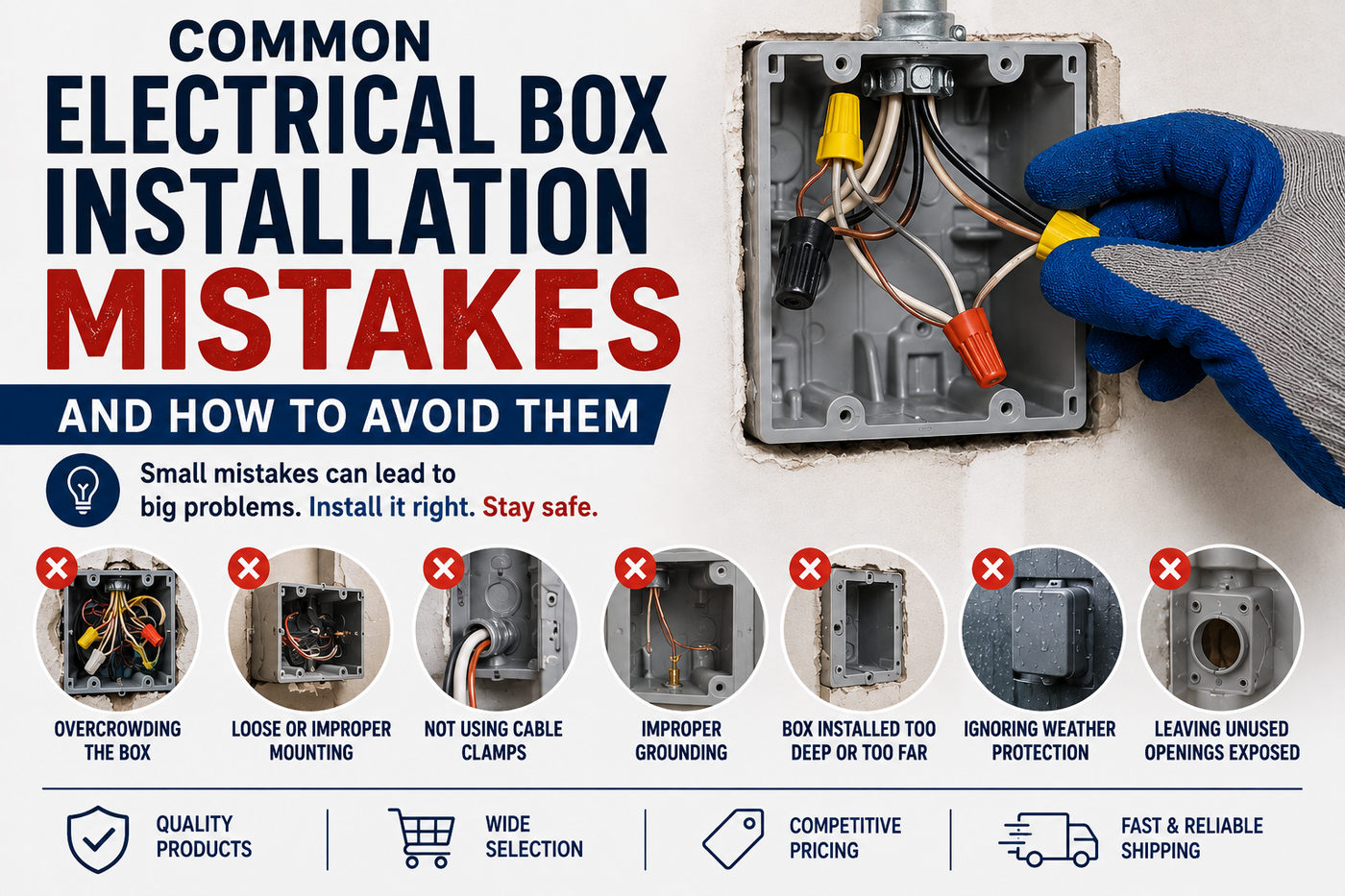 Common Electrical Box Installation Mistakes and How to Avoid Them