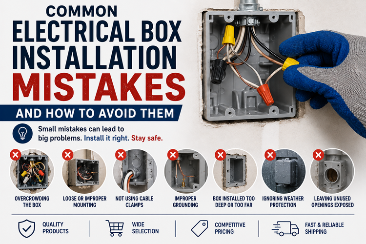 Common Electrical Box Installation Mistakes and How to Avoid Them