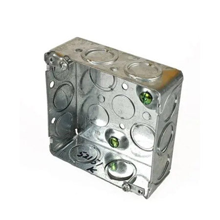 4x4 Shallow Metal Box